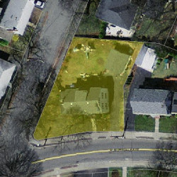 321 Auburndale Ave, Newton MA 02466-1218 aerial view
