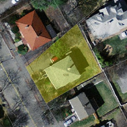1230 Walnut St, Newton MA 02461-1829 aerial view