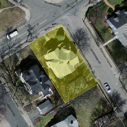 224 Lincoln St, Newton MA 02461-1346 aerial view