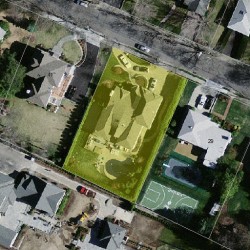 21 Columbine Rd, Newton MA 02459-3444 aerial view