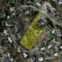 40 Baldpate Hill Rd, Newton MA  02459-2825 aerial view