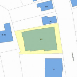 405 Langley Rd, Newton MA 02459-2363 plot plan