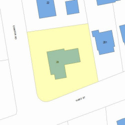 28 Exmoor Rd, Newton MA 02459-1208 plot plan