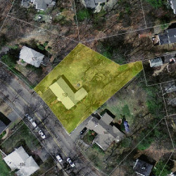 130 Dedham St, Newton MA 02461-2136 aerial view