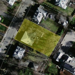 34 Nobscot Rd, Newton MA  02459-1323 aerial view