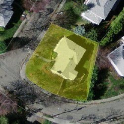 132 Deborah Rd, Newton MA 02459-2867 aerial view