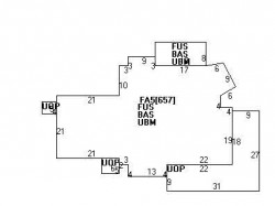 908 Beacon St, Newton MA  02459-1802 floor plan
