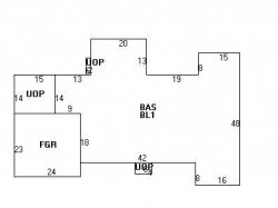 194 Grant Ave, Newton MA 02459-2015 floor plan