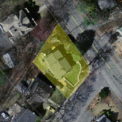 1289 Walnut St, Newton MA 02461-1854 aerial view