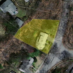 177 Varick Rd, Newton MA  02468-1827 aerial view