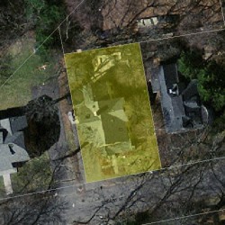 83 Forest St, Newton MA 02461-1443 aerial view