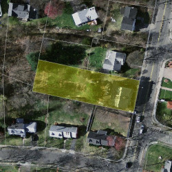 359 Parker St, Newton MA  02459-2630 aerial view