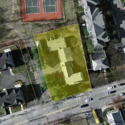 259 Watertown St, Newton MA  02458-1305 aerial view