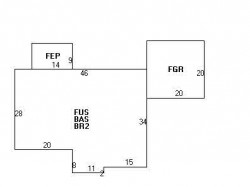 20 Evelyn Rd, Newton MA  02468-1217 floor plan