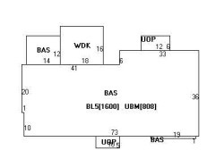 45 Druid Hill Rd, Newton MA  02461-2040 floor plan