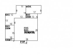 123 Woodcliff Rd, Newton MA 02461-1824 floor plan