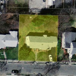 77 Oakdale Rd, Newton MA 02459-2659 aerial view