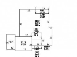 7 Deborah Rd, Newton MA 02459-2837 floor plan