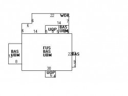 317 Winchester St, Newton MA 02461-2020 floor plan
