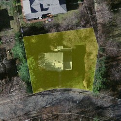 68 Haynes Rd, Newton MA  02459-2765 aerial view