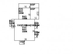 133 Park St, Newton MA 02458-2041 floor plan