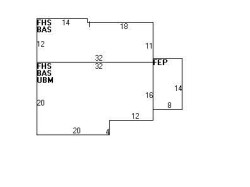 122 Austin St, Newton MA 02460-1849 floor plan