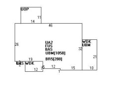48 Gralynn Rd, Newton MA  02459-1341 floor plan