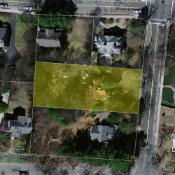 703 Chestnut St, Newton MA 02468-2018 aerial view