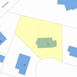 20 Overlook Park, Newton MA 02459-1344 plot plan