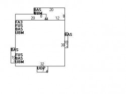 45 Waverley Ave, Newton MA  02458-2134 floor plan