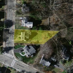 308 Cypress St, Newton MA 02459-2230 aerial view