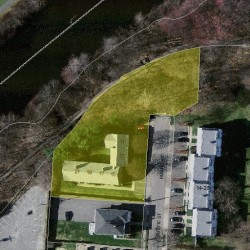 11 Rustic St, Newton MA 02458-1024 aerial view