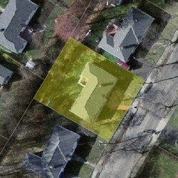 93 Truman Rd, Newton MA 02459-2639 aerial view