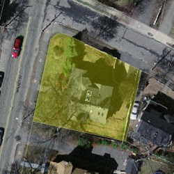 1048 Walnut St, Newton MA 02461-1249 aerial view