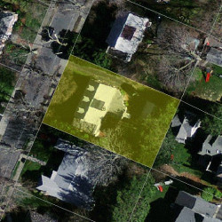 26 Prentice Rd, Newton MA  02459-1343 aerial view