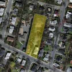 217 Derby St, Newton MA  02465-1005 aerial view