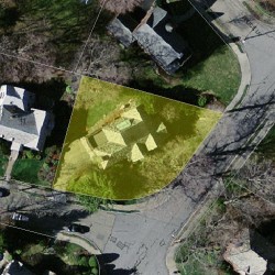 95 Cotton St, Newton MA 02458-2623 aerial view