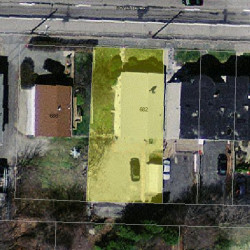 682 Boylston St, Newton MA 02459-2680 aerial view