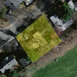 40 Valley Spring Rd, Newton MA 02458-2712 aerial view