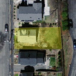 48 Pettee St, Newton MA  02464-1213 aerial view