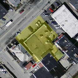 420 Watertown St, Newton MA 02458-1186 aerial view