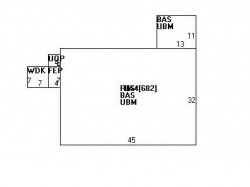 491 Chestnut St, Newton MA  02468-1220 floor plan