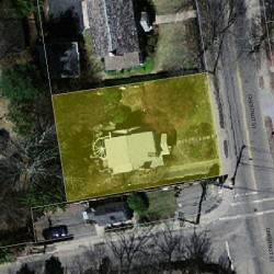 925 Chestnut St, Newton MA 02468-2335 aerial view