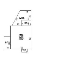 37 Wessex Rd, Newton MA 02459-1624 floor plan