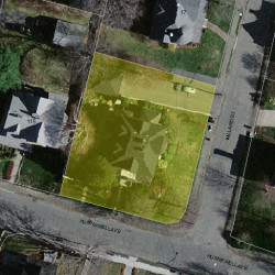 103 Hunnewell Ave, Newton MA 02458-2241 aerial view