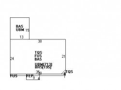 140 Washington Ave, Newton MA  02465-1026 floor plan