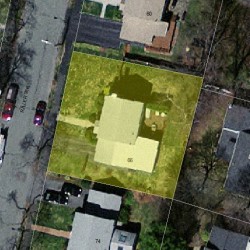 66 Fuller Ter, Newton MA 02465-1227 aerial view