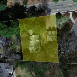 86 Waban Ave, Newton MA 02468-2131 aerial view