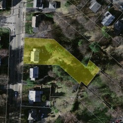 194 Parker St, Newton MA 02459-2551 aerial view