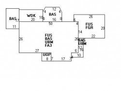 458 Chestnut St, Newton MA  02468-1201 floor plan